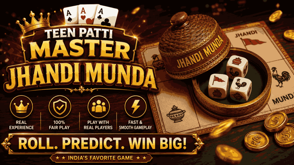 Jhandi Munda, Jhandi Munda Game, Jhandi Munda King, Jhandi Munda King Download, Jhandi Munda Teen Patti Master